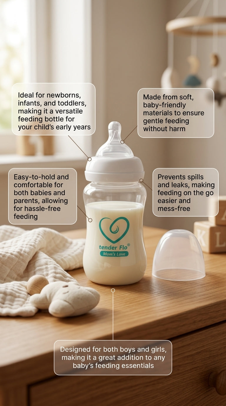 Ultra Clear Wide Mouth Feeding Bottle