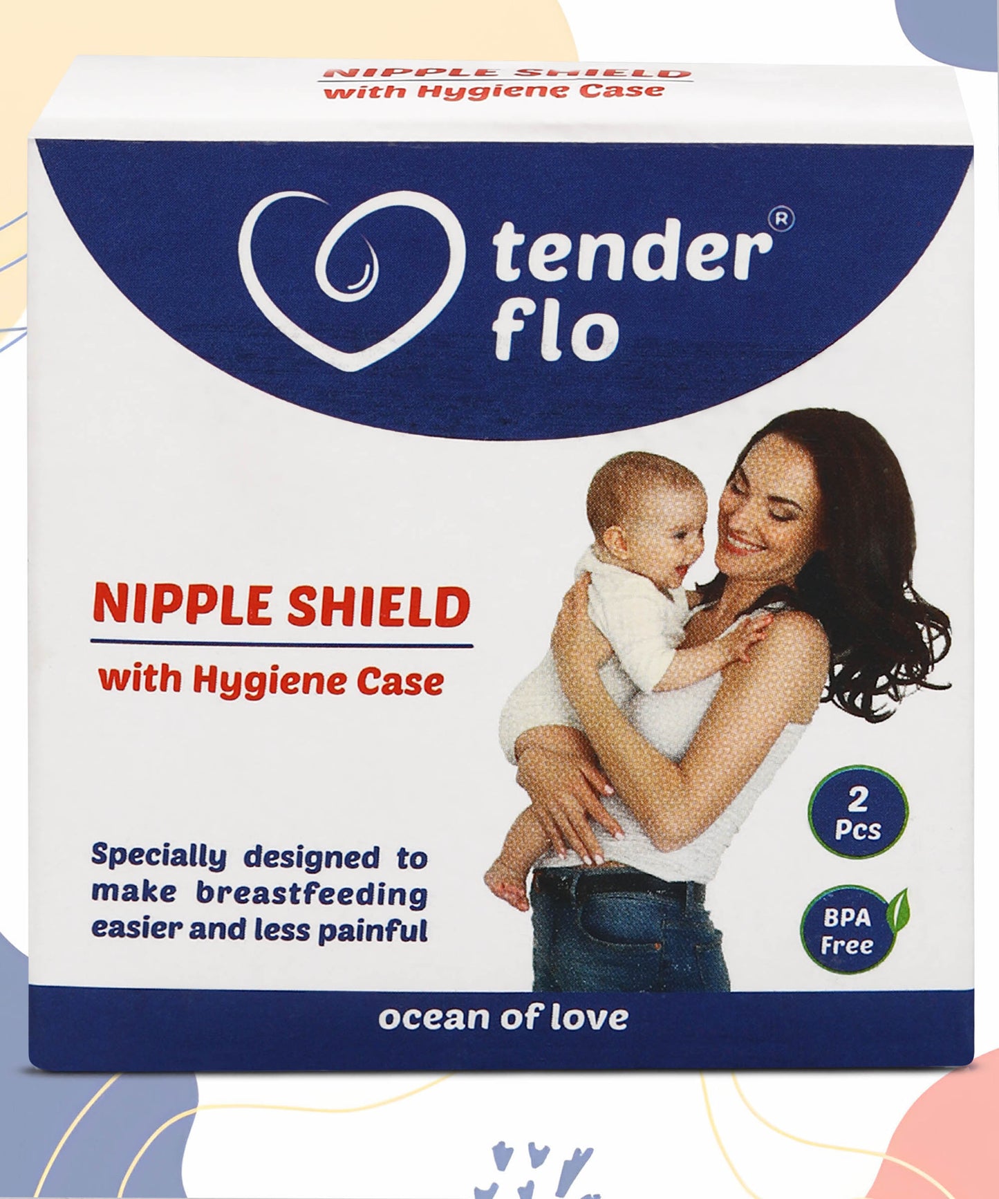 Nipple Shield With Hygiene Case pack of 2