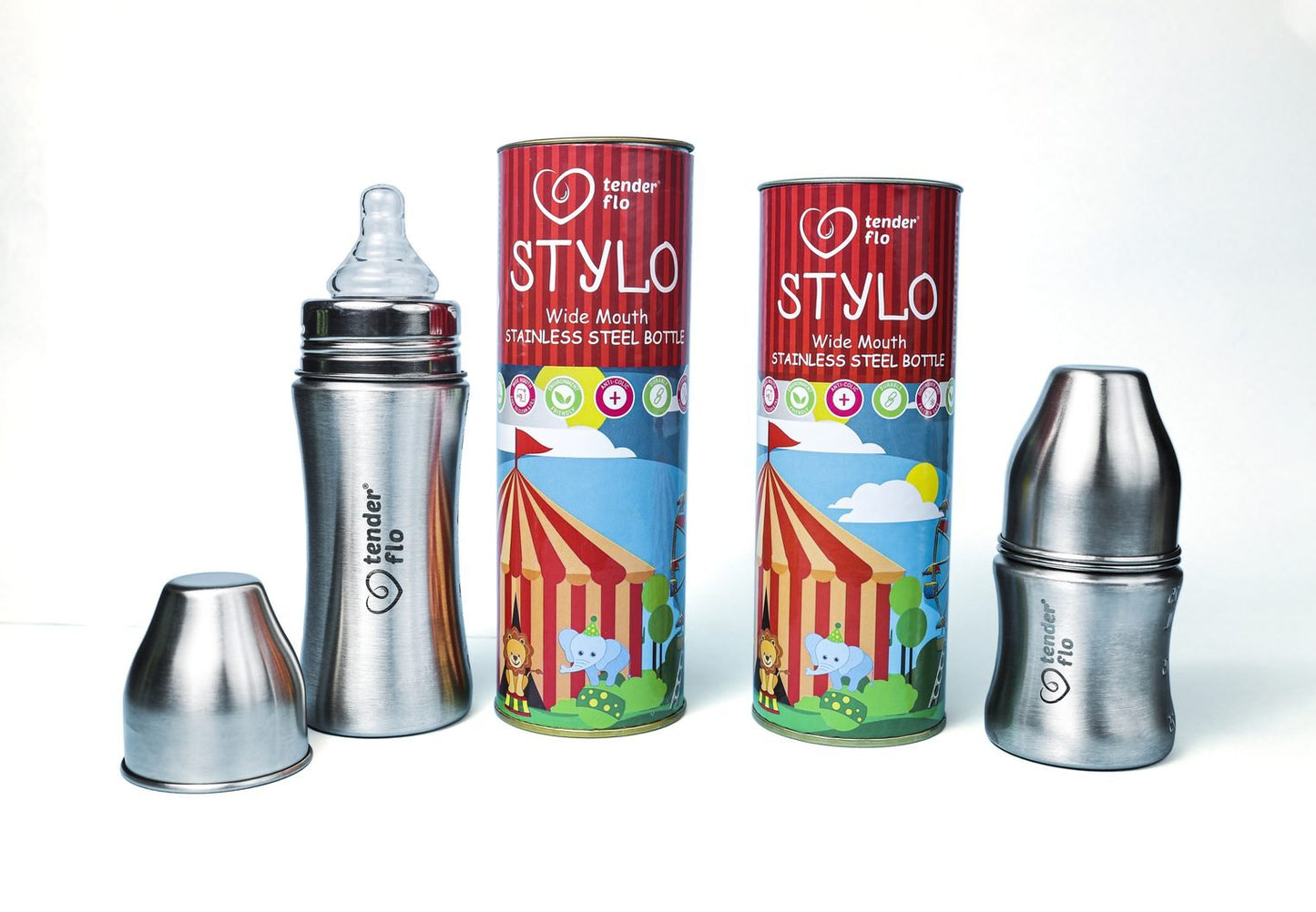 Stainless Steel Wide Neck feeding bottle