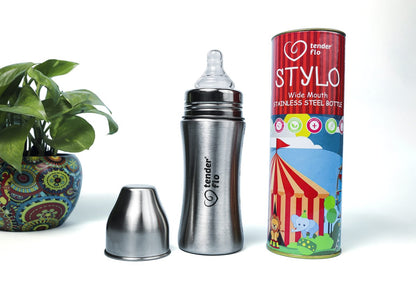 Stainless Steel Wide Neck feeding bottle