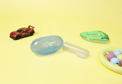 Silicon Finger Brush With Hygiene Case