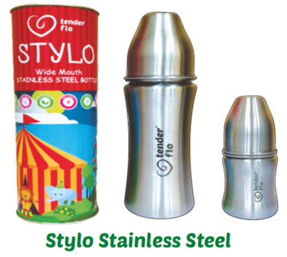 Stainless Steel Wide Neck feeding bottle