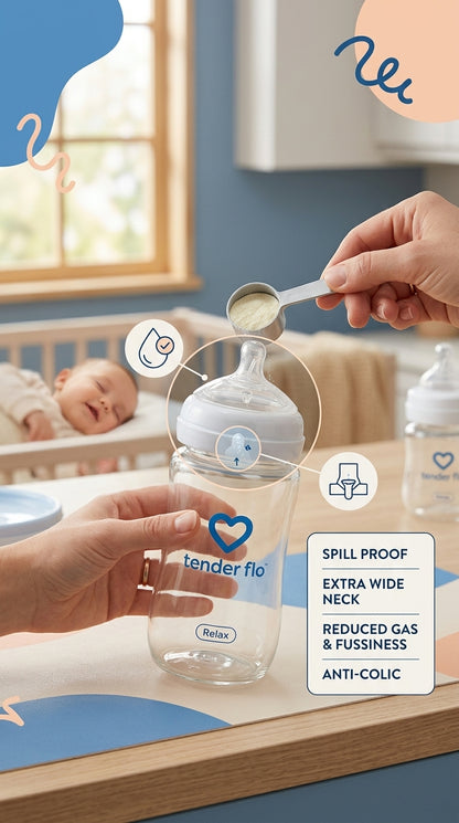 Tenderflo Relax Baby Feeding Bottle