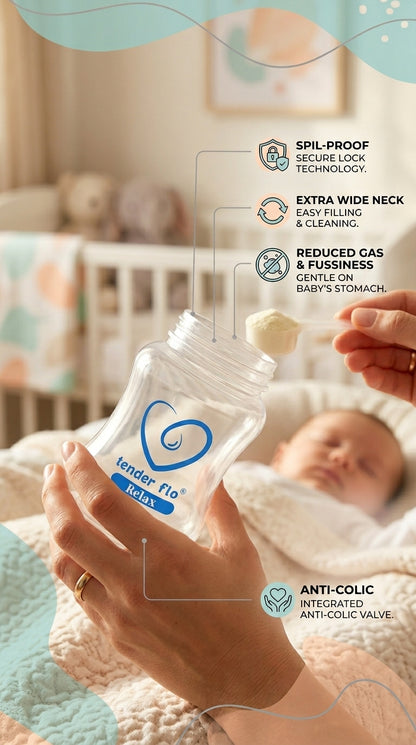 Tenderflo Relax Baby Feeding Bottle