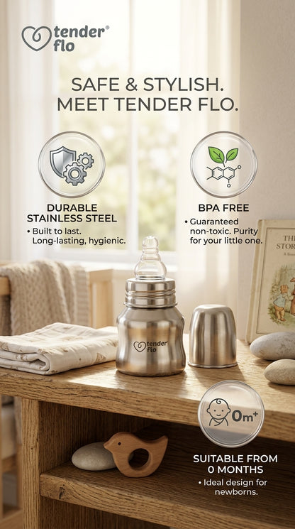 Medi Feed Steel Feeding Bottle