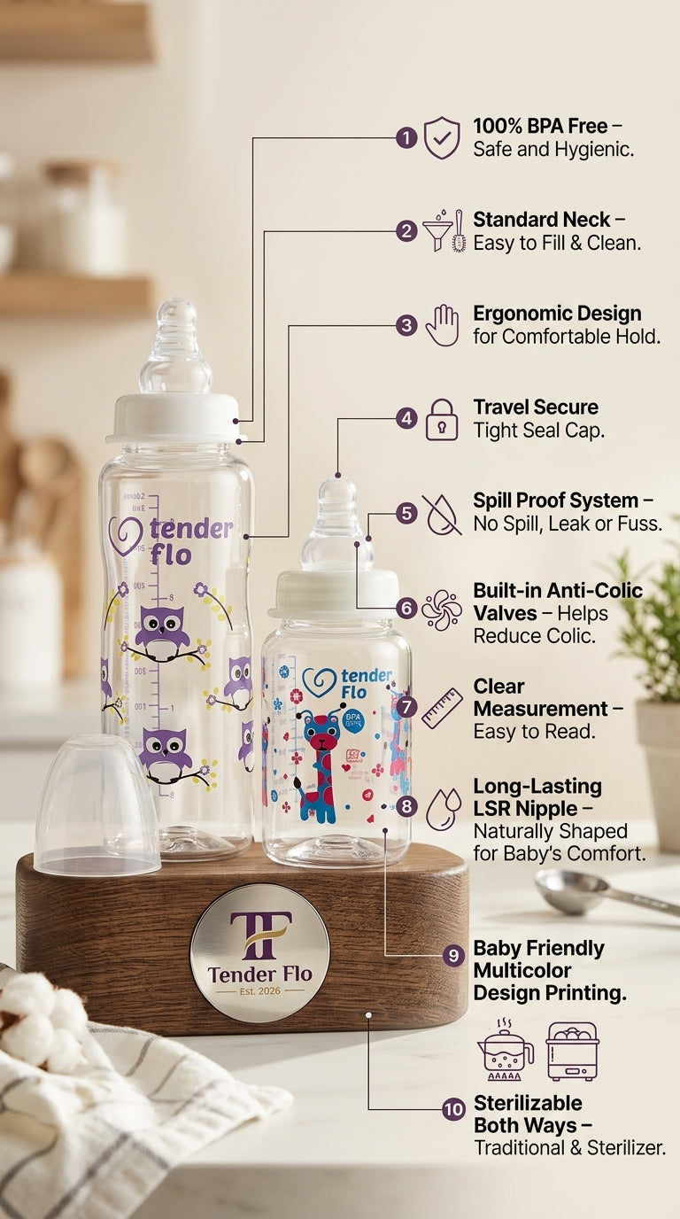 Ultra Clear Feeding Bottle