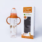 Borosilicate glass feeding bottle