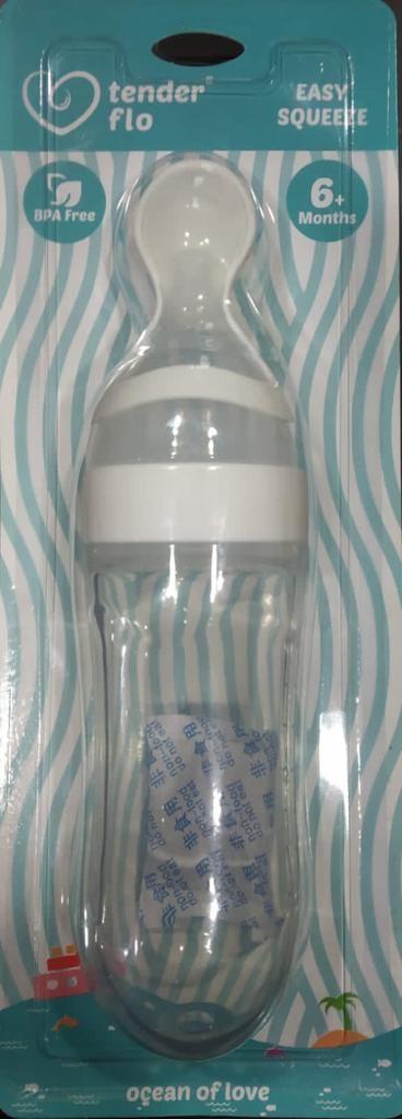 Easy Squeeze Silicon Feeding Bottle