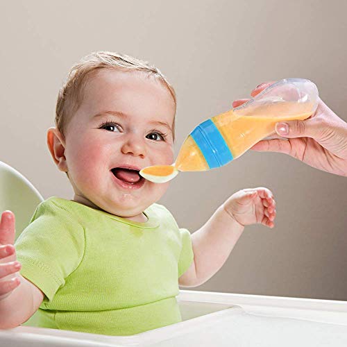 Easy Squeeze Silicon Feeding Bottle