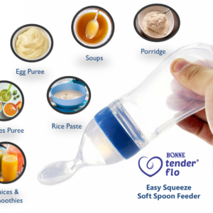 Easy Squeeze Silicon Feeding Bottle