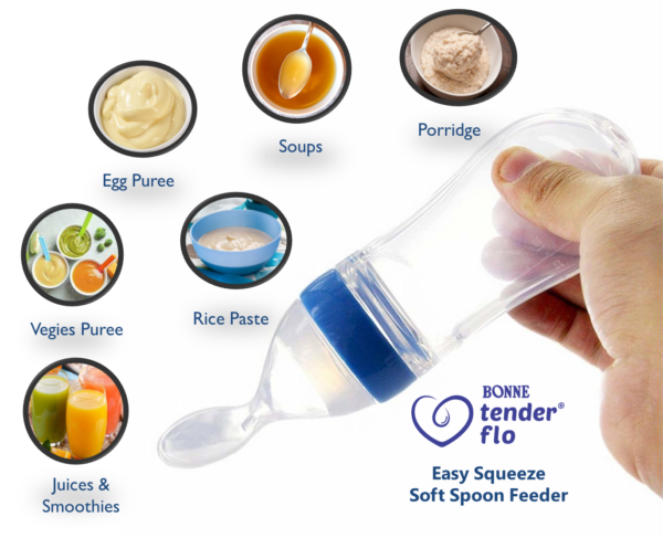 Easy Squeeze Silicon Feeding Bottle