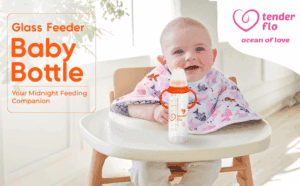 Borosilicate glass feeding bottle