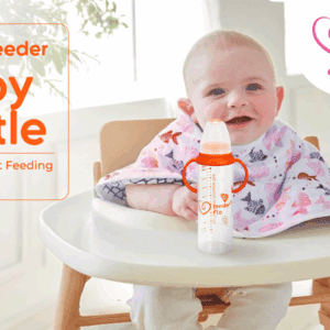 Borosilicate glass feeding bottle