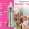 Stylo Stainless Steel feeding bottle