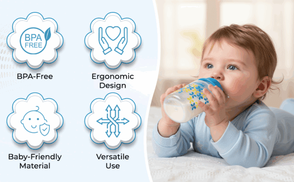 Tenderflo Blossom With Soft Spoon Feeding Bottle